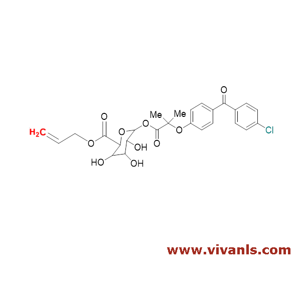Glucuronides-Fenofibric acid-acyl-β-D-glucuronide-1654753234.png